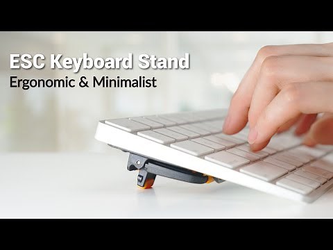 ESC Flip PRO - Computer Keyboard Stand for Desk