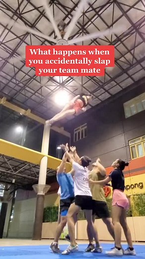 My abs were hurting after this 🤣 #cheerleader #cheer #funny #fyp #foryou #tiktoksg