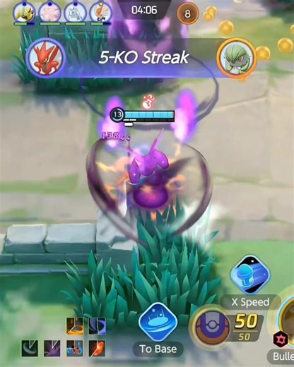 Pokémon Unite 6 KO.S Streak Scizor Pokémon | #shorts #pokémonunite #xgaming