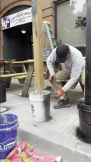 How To Install New Hampton Bay LED Plug-In String Lights On Its Own Custom Stand