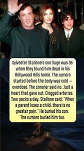💔 SYLVESTER STALLONE: HIS 36-YEAR-OLD SON WAS FOUND DEAD. RUMORS OF DRUGS. THE CORONER SAID NO