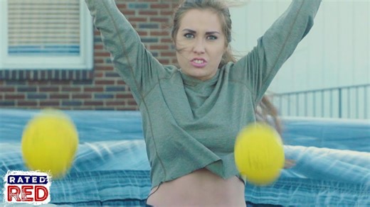 See which athletes grab the most balls in this wild challenge