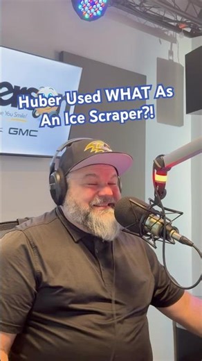 Huber Used WHAT As An Ice Scraper? 🥶 #ice #winter #carhacks