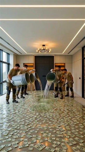 Would you walk on money like this? 💵