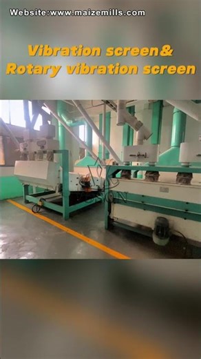 Cleaning Equipment in a Flour Milling Line | Vibrating Screen & Rotary Sifter