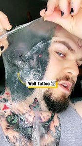 312K views · 371 reactions | I tattooed a wolf on my face!  | Lovimals | Facebook