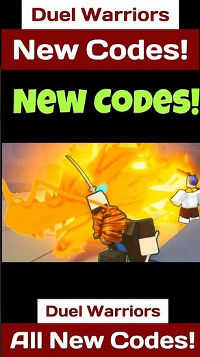 Duel Warriors Codes - All New Codes For Duel Warriors Roblox Codes 2025
