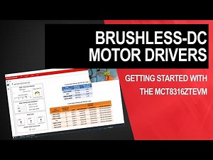 MCT8316ZTEVM getting started video