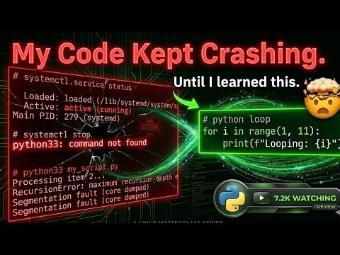 My Code Kept Crashing | Then I Learned Exceptions | CS50P | EP.06
