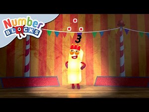 ‪@Numberblocks‬- Tiny Dancer | Learn to Count