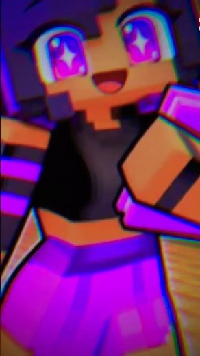 Aphmau mine edit first day in .onster school aphmau #aphmau #aaron #ein