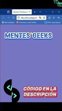 Cambio de color de fondo automático en HTML y CSS