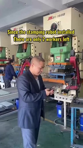 Stamping Robots for Industrial Applications