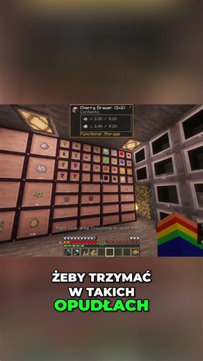 Budowa Magazynu w Minecraft: Refined Storage Guide! #shorts