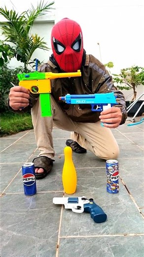 cowboy gun vs Police gun unboxing and testing 🔥🔫