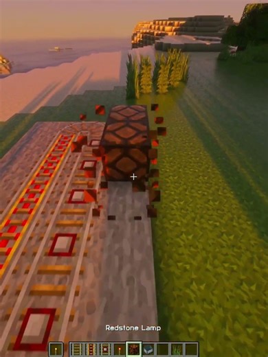 Minecraft Redstone Lights! 😮 (Stereo Hearts) #minecraft #shorts