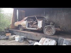 Car crusher crushing cars 39 1965 buick riviera