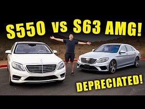 75% Off Depreciated Mercedes S-Class Review! | S63 AMG vs S550