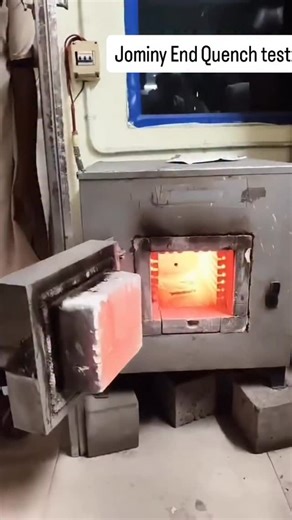 Metallurgical Engineering on Instagram: "Jominy end quench test demonstration at Sanjay Gandhi Polytechnic College bellary India #metallurgy #materialsscience #metallurgicalengineering #materialscience #materialsengineering #mechanicalengineering #metallurgist"