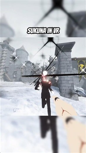 Sukuna vs Gojo in VR! #vr #vrgaming #jjk