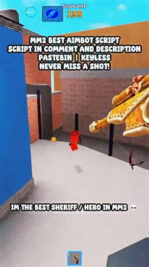 BEST MM2 AIMBOT SCRIPT - MURDER MYSTERY 2 | NEVER MISSED A SHOT! | KEYLESS! | FREE! SAFE!