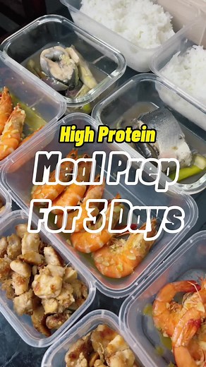 High Protein 3-Day Meal Prep Guide