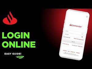 How To Login To Santander Bank Online Banking - United Kingdom !
