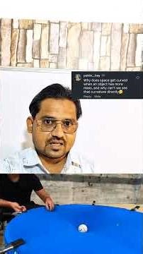 "Space क्यूँ Curve होता है? 😱🌌" #viralshort #ytshorts #trendingshorts