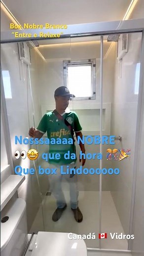Box para Banheiro Nobre Branco em SP com Entrega em 9 Dias Úteis! | Puxador Linear e Amortecedor.