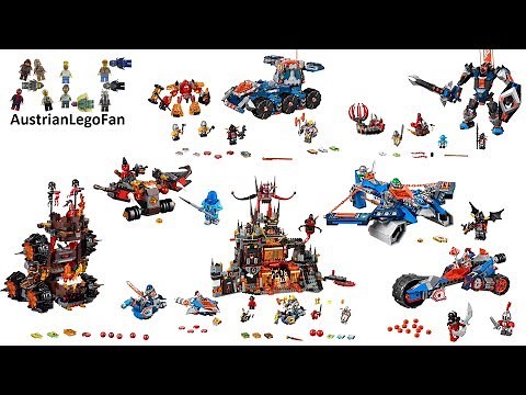 All Lego Nexo Knights Season 2 sets - Lego Speed Build Review