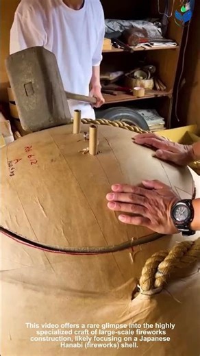 Inside The MASSIVE Japanese Workshop Building The World's Biggest Fireworks Shells 💥🎇