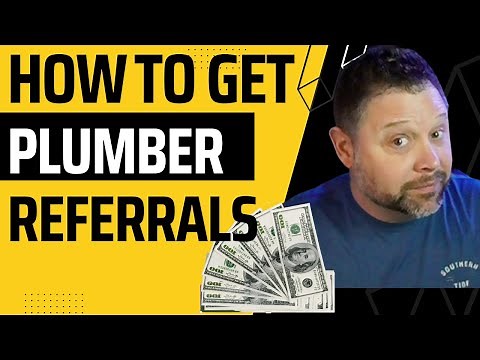 How to get referrals for a water damage restoration business - plumbers