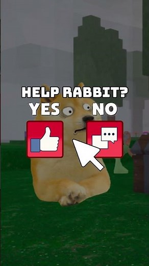Rabbit x Doge Story #roblox #99nightintheforest #usa