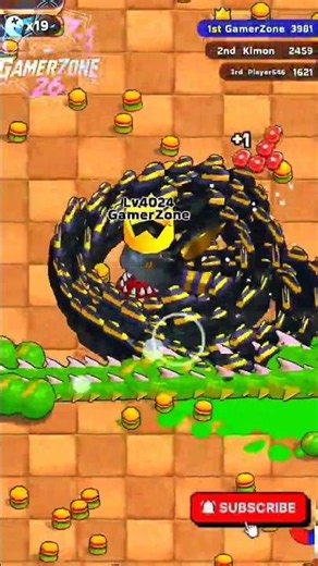 SNAKE CLASH Satisfying gameplay#snakeclash #snakegame #epicbattle #0007 #153