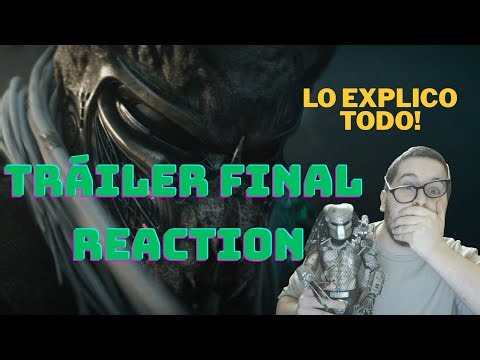 TRAILER REACTION FINAL de Predator Badlands / Tráiler Reacción / Explico todas las curiosidades
