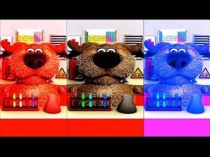 My Talking Ben Color Compilation Learn Colors with Tom Educational Video Animation Cartoon for KIDS