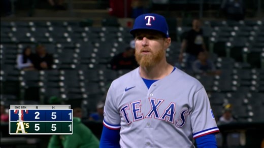 Jon Gray strikes out five