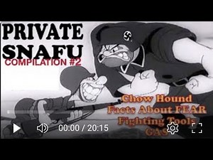 Private SNAFU Compilation #2 | World War 2 Army cartoons