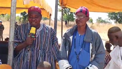 Fulan-Naa's address during the opening of the Cattle market at Zabzugu. #zaanewsroom | ZAA TV GHANA