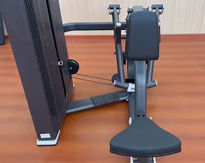 [Hot Item] Seated Commercial Body Building Gym Machine Seated MID Row Workout with Weight Stack