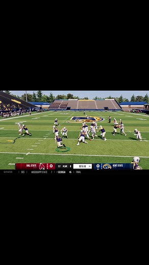 Kent State Running Back Gavin Garcia has been one my favorite players to play with on @EASPORTSCollege so far! #CFB25 #CollegeFootball25 #CFB25Clips #CollegeFootball #KentState #GoldenFlashes #FYP