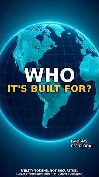 Who It’s Built For? | GPC:Global [4/5] #News #Crypto #DigitalFinance