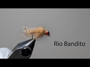 Rio Bandito by Chris Johnson: A Small Crawfish Fly - Easy Two-Step Dubbing Method