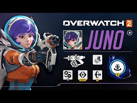Overwatch 2 - EVERY JUNO ABILITY | Full Breakdown Guide & Tips
