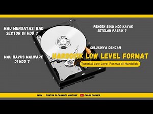 Tutorial Melakukan Low Level Format pada Harddisk! Dijamin manjur bos....
