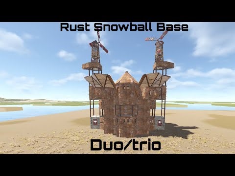 Rust base 2x2 - Snowball duo/trio