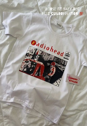 Free Customisation Loose Fit Baby Tee — High Quality Options