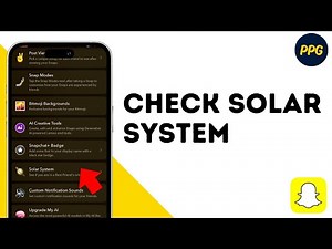 How to check snapchat solar system ?