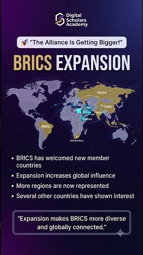 BRICS Expansion Explained 🌍 | New Global Superpower? | Amazing BRICS Facts #brics #bricsexpansion