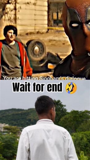 Deadpool ka mazak sab pe bhari parta hai 🤣 #shorts #rayan4minia😁